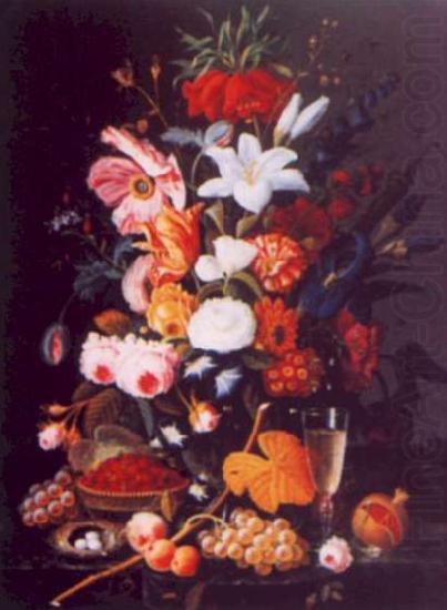 Floral Still Life, Severin Roesen